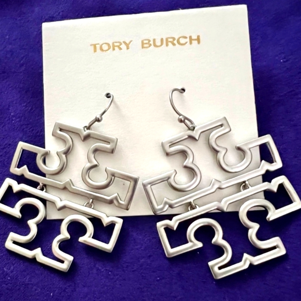 TORY BURCH Silver Earrings